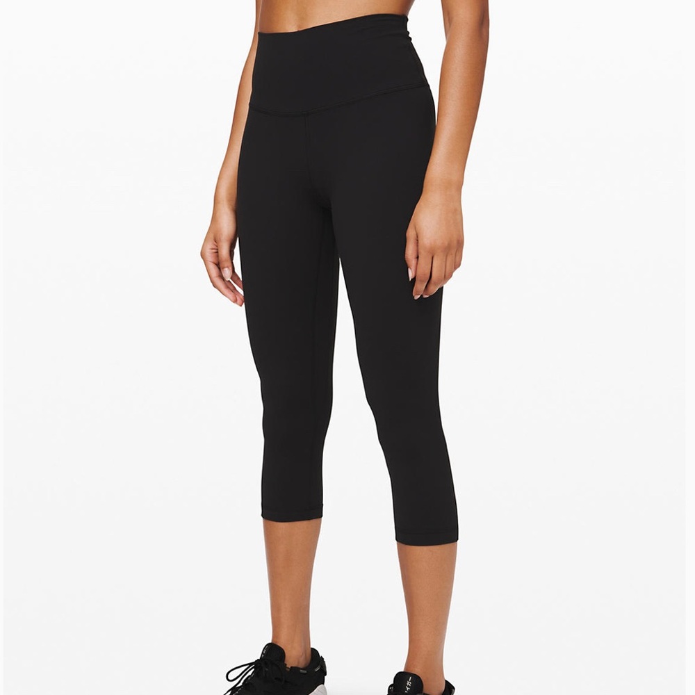 lululemon | align crop 21” black leggings